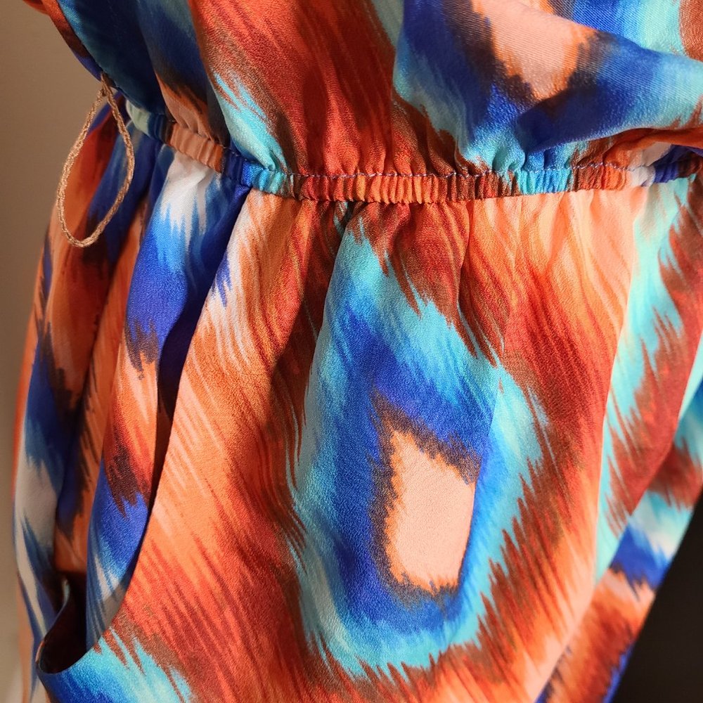 Colorful summer dress - Picture 2 of 2